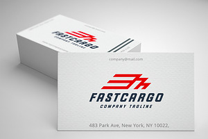 Modern Logistics & Delivery Logo, a Branding & Logo Template by Design_Planet