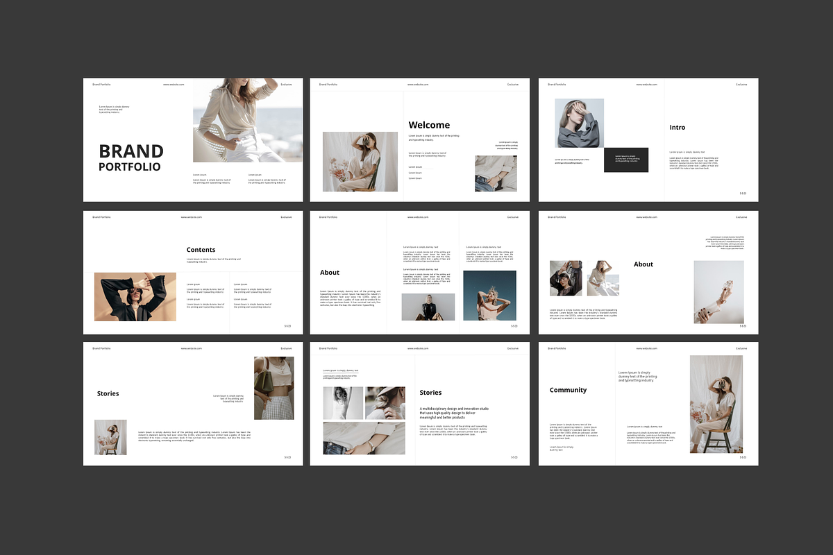 Brand Portfolio Presentation, a Presentation Template by Spesifikstd (Photo 7 of 7)