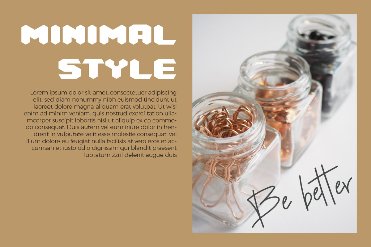 Gold Rush Font Trio preview 3