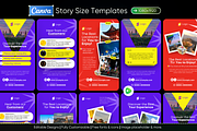 RoamifyX - Travel & Tour Canva Kit, a Social Media Template by Exceptionalways (Thumbnail 4 of 4)