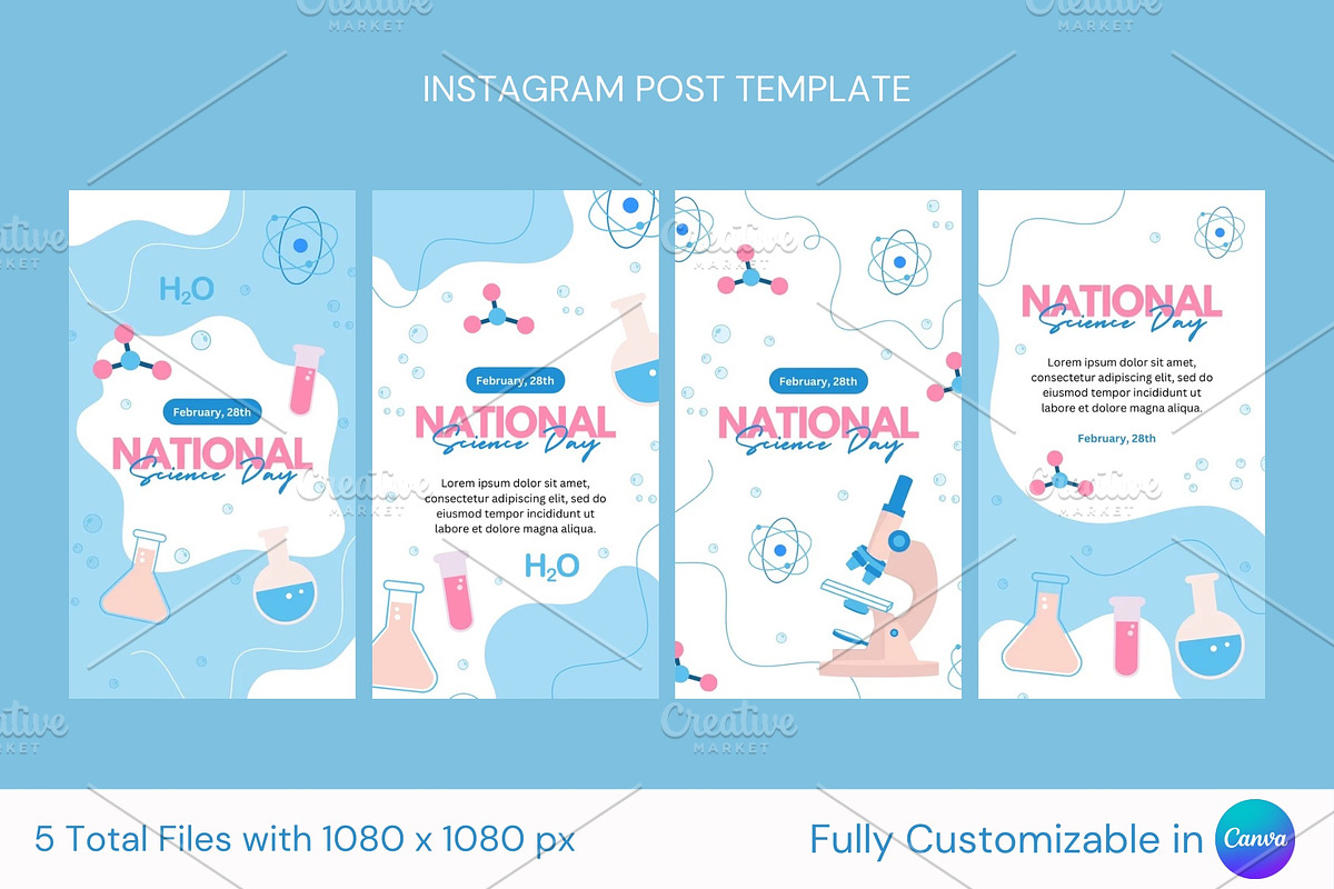 National Science Day Template preview 3