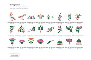 Garden Botanical Pattern and Motifs, a Pattern Graphic by likorbut (Thumbnail 7 of 12)