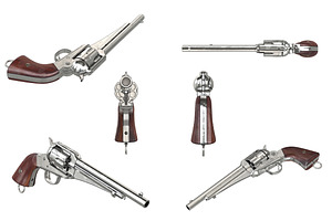 Gun Cowboy Revolver Set