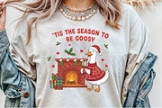 Christmas Png, Goose PNG, an Illustration by Sublimation Artist (Thumbnail 9 of 9)