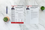 Creative Resume with Cover Letter, a Resume Template by Creatiya Type (Thumbnail 3 of 3)