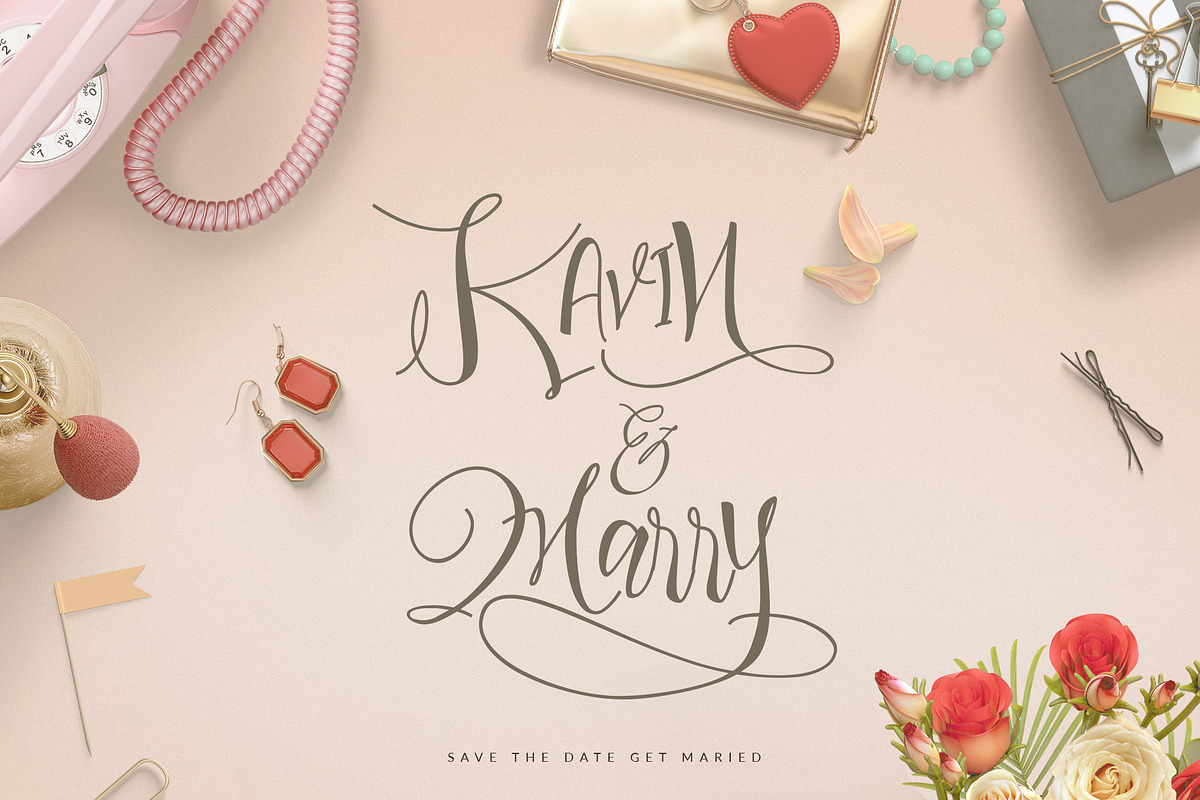 Sweetline Typeface preview 8