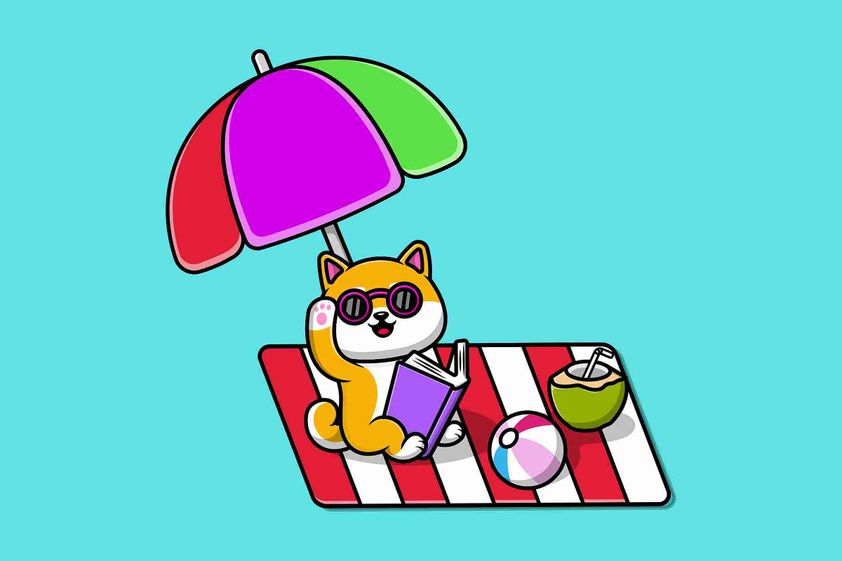 Cute Shiba Inu Dog Pack Cartoon, an Animal Illustration by Artstorystudio (Photo 3 of 5)