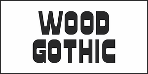 Wood Gothic JNL