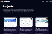 3d Portfolio Template, a React Template by WebMasteryStudio (Thumbnail 5 of 7)
