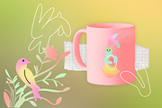 Glasscore Easter Illustration Pack, a Seasonal Illustration by Schumacher Shop (Thumbnail 8 of 11)