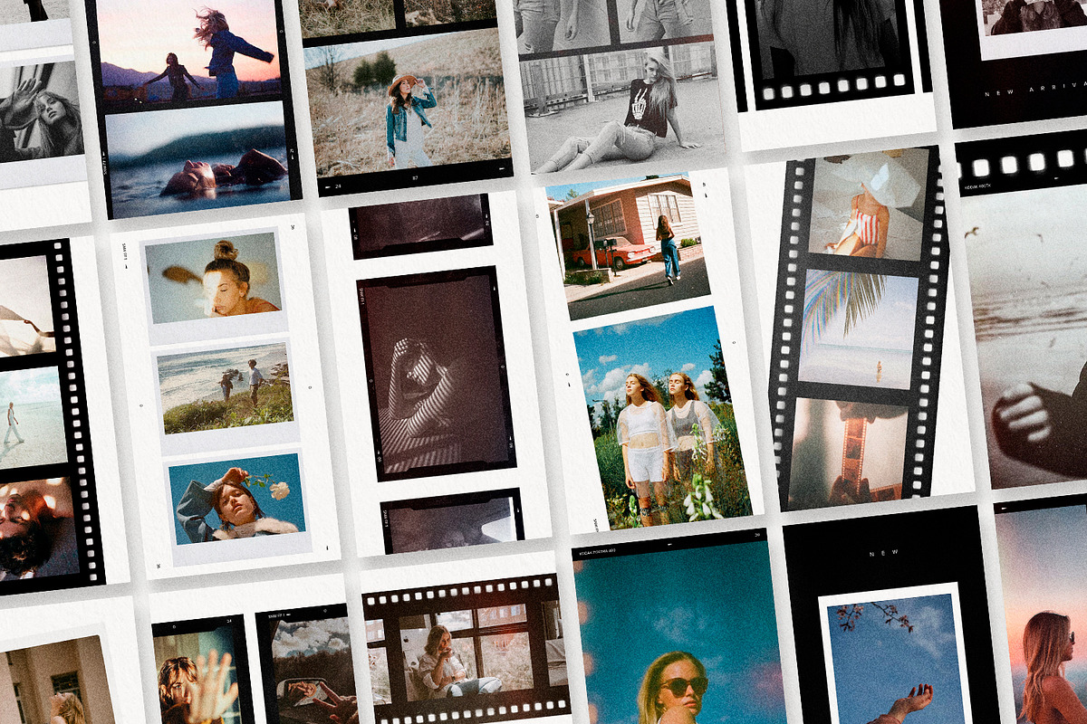 50 Film Frames & Instant, a Social Media Template by Stories Collective (Photo 2 of 8)