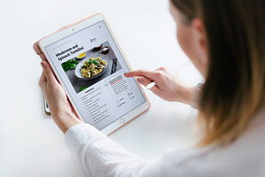 Minimal Recipe Ebook Template