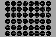 Black Instagram Highlight Covers, a Social Media Template by Boltik Studio (Thumbnail 6 of 7)