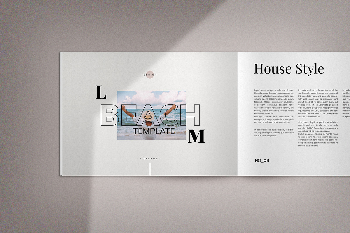 Beach Brochure Template, a Brochure Template by Creatiya Type (Photo 6 of 7)