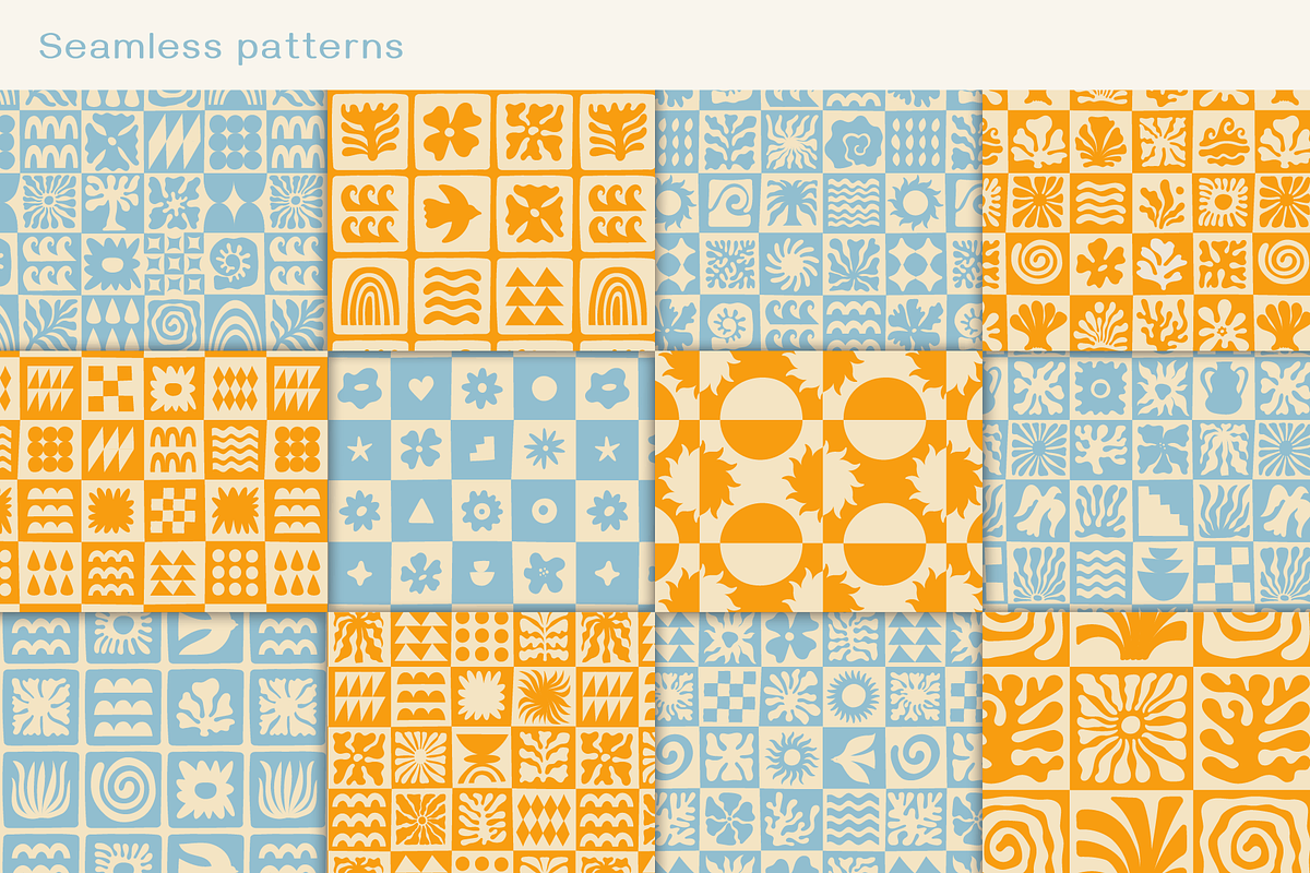 Summer vibes, shapes and patterns, a Graphic by venimo (Photo 4 of 11)
