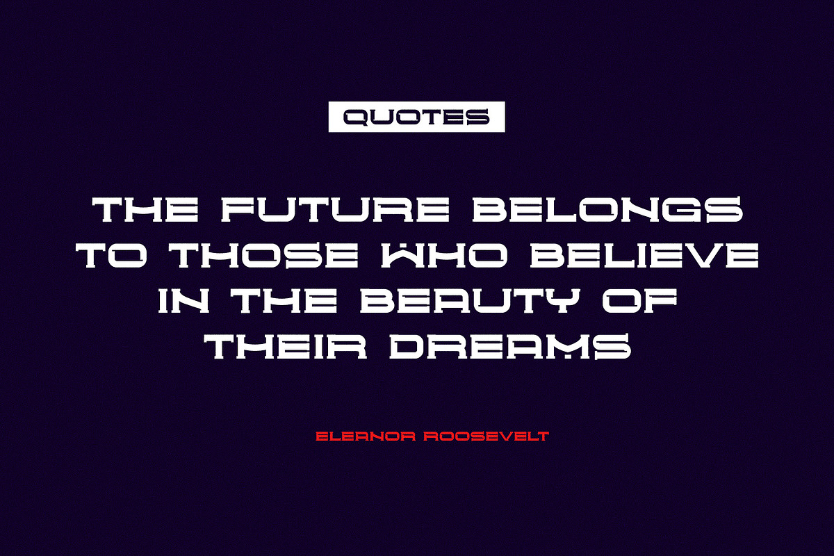 Wones Modern Technology Sans Serif, a Sans Serif Font by Perfectype (Photo 4 of 6)