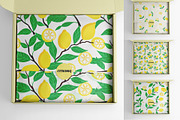 Fresh Lemon Seamless Pattern Set, a Graphic by Asya Melkonyan Patterns (Thumbnail 8 of 14)
