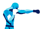 Set of stylized people in sport, an Illustration by Infinity Creativity (Thumbnail 12 of 21)
