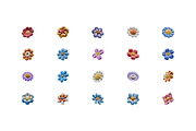 3D Fuzzy Floral Illustration, an Object Graphic by Illustrava (Thumbnail 3 of 7)