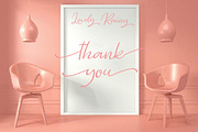 Lovely Rainy, a Script Font by AMINMARIO (Thumbnail 11 of 12)