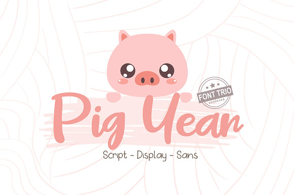 Pig Year 3 Font