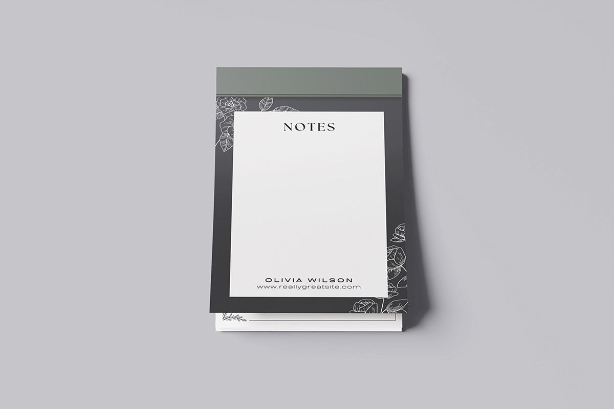 Notepad Mockup, a Product Mockup by Squashy Creative Studio (Photo 2 of 5)