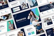 Company Business PowerPoint, a Presentation Template by Biwarastudio (Thumbnail 1 of 5)