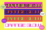 Cynode 3D, a Sans Serif Font by Craft Supply Co. (Thumbnail 2 of 8)