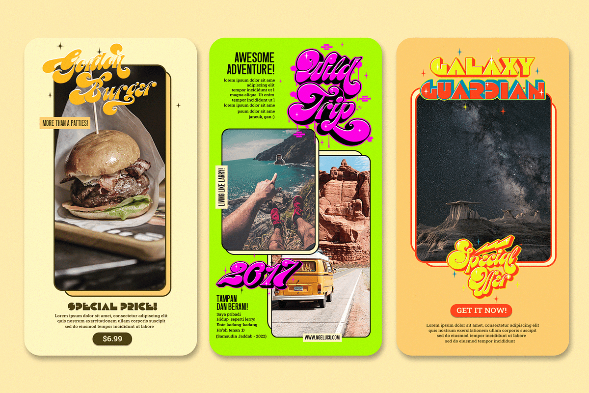 Meastro Pro Pack | Layered Retro, a Script Font by Ardana Creative (Photo 6 of 11)