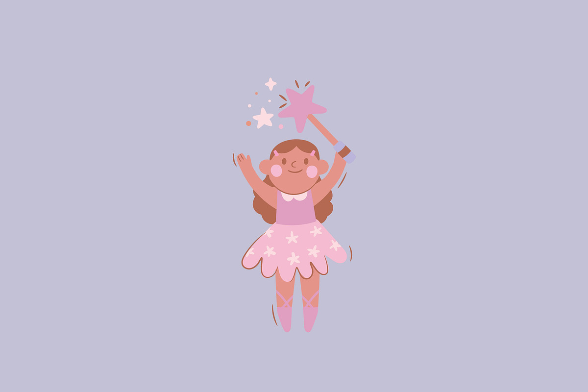 Flower Ballerinas, a Person Illustration by Lucia Baertl (Photo 16 of 16)