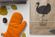Thanksgiving turkey silhouette, an Animal Illustration by Zhemchuzhina (Thumbnail 2 of 3)