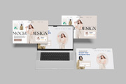 Laptop Screen Presentation Mockup, a Device Mockup by lamorastudio (Thumbnail 4 of 11)