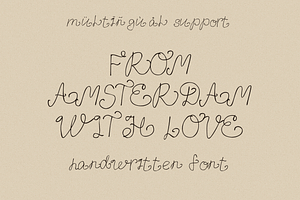 script handwritten whimsical font, a Script Font by Ashiya Pixel