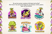 Summer Beach Vacation Mascot, a Sport Illustration by Kevyn Creative (Thumbnail 2 of 3)