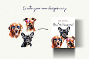 Cool Dog Breeds Clipart, an Object Graphic by Anna Design Studio (Thumbnail 5 of 7)