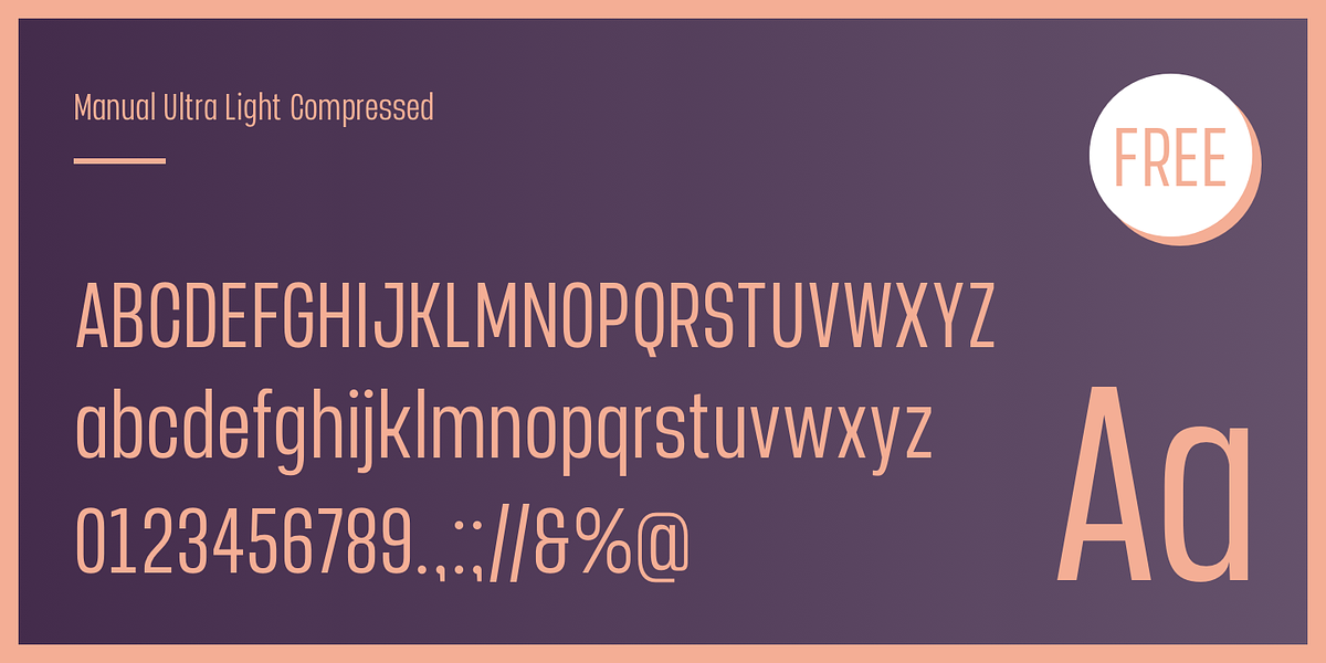 Manual, a Sans Serif Font by TypeUnion (Photo 16 of 16)