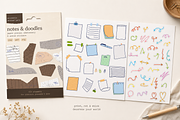 Journal Arrows & Notes, a Decorative Illustration by Anna Studio (Thumbnail 3 of 11)