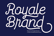 Routerline Rough, a Script Font by ViactionType (Thumbnail 1 of 10)