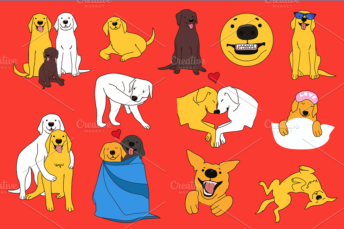 Retriever, an Animal Illustration by Alena (Photo 2 of 4)