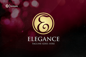 Elegance - Letter E Logo