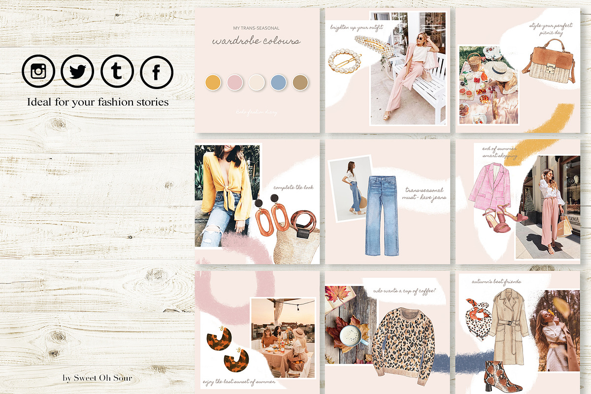 Trendy Fashion Items in Watercolor, an Object Illustration by Sweet Oh Sour (Photo 2 of 4)