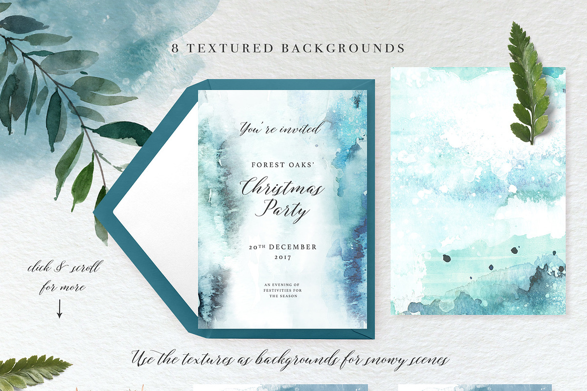Woodland Christmas Clipart, an Animal Illustration by Twigs and Twine (Photo 4 of 11)