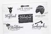 Bushel & Peck Fonts & Logos, a Script Font by Callie Rian & Co. (Thumbnail 12 of 18)