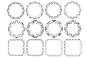 Butterflies pattern brushes set, a Brush Add-On by Floralis (Thumbnail 3 of 5)