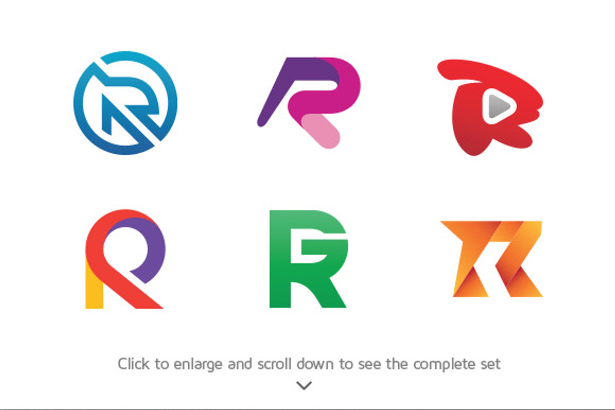 6 Best of Letter R Logos, a Branding & Logo Template by nospacestore