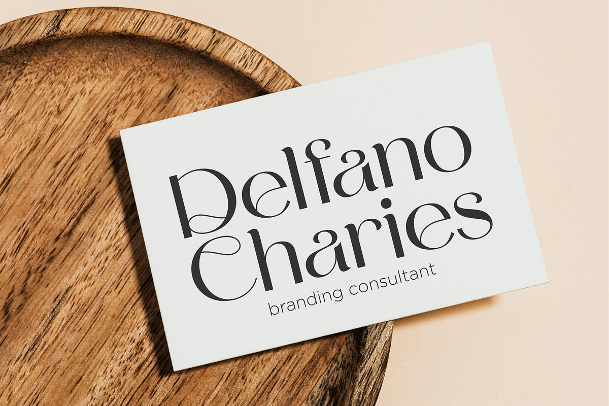 Mestika - Elegant Display Font, a Serif Font by Keithzo (Photo 5 of 11)