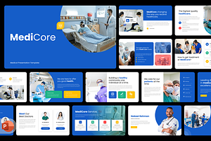 Medicare - Medical Presentation, a Presentation Template by Hammad Arif