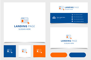 Landing Page Logo Design With