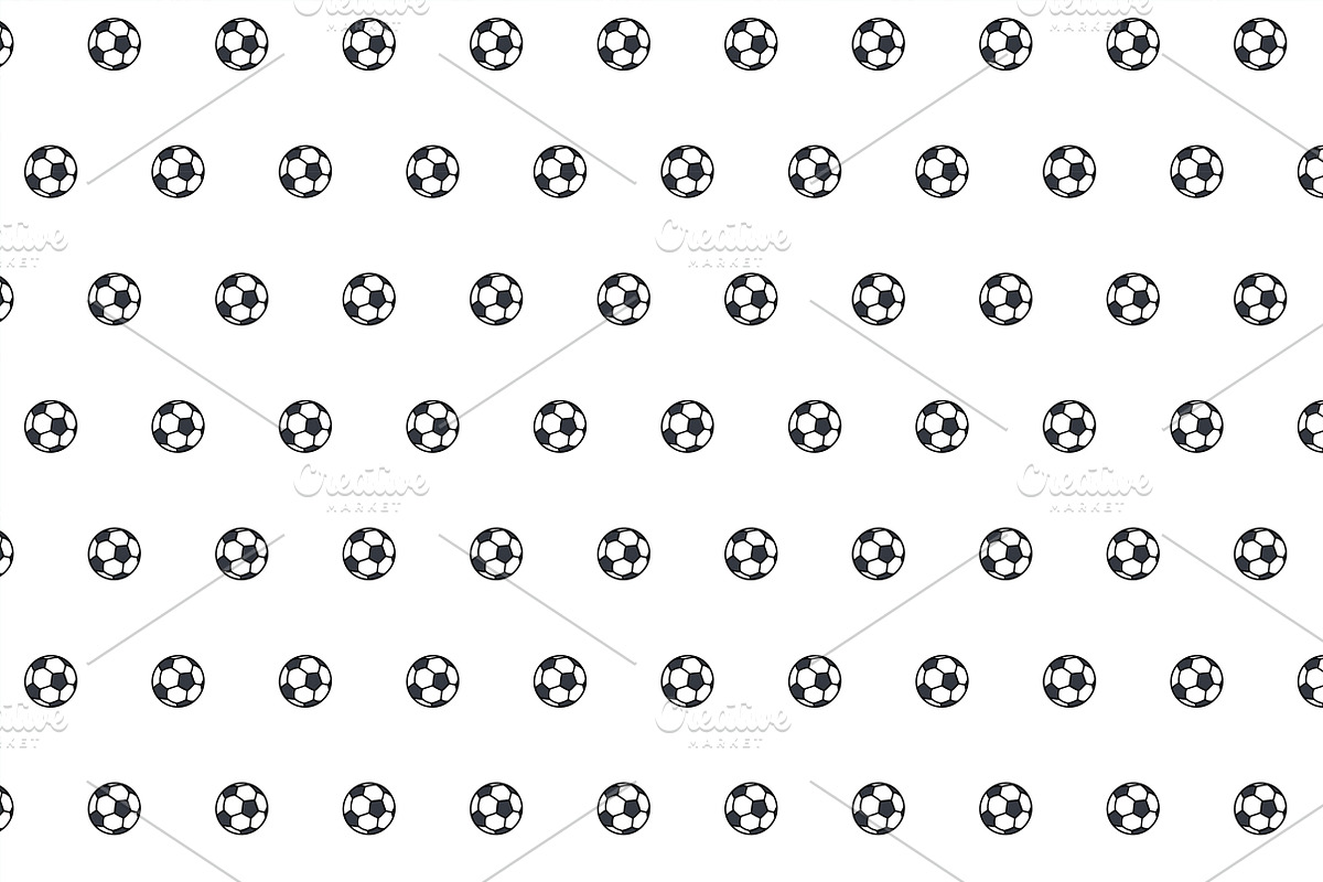 Football patterns, a Pattern Graphic by Lyolya Profitrolya (Photo 3 of 4)