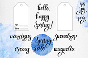 Spring flowers. Watercolor set., an Illustration by maritime_m (Thumbnail 7 of 7)